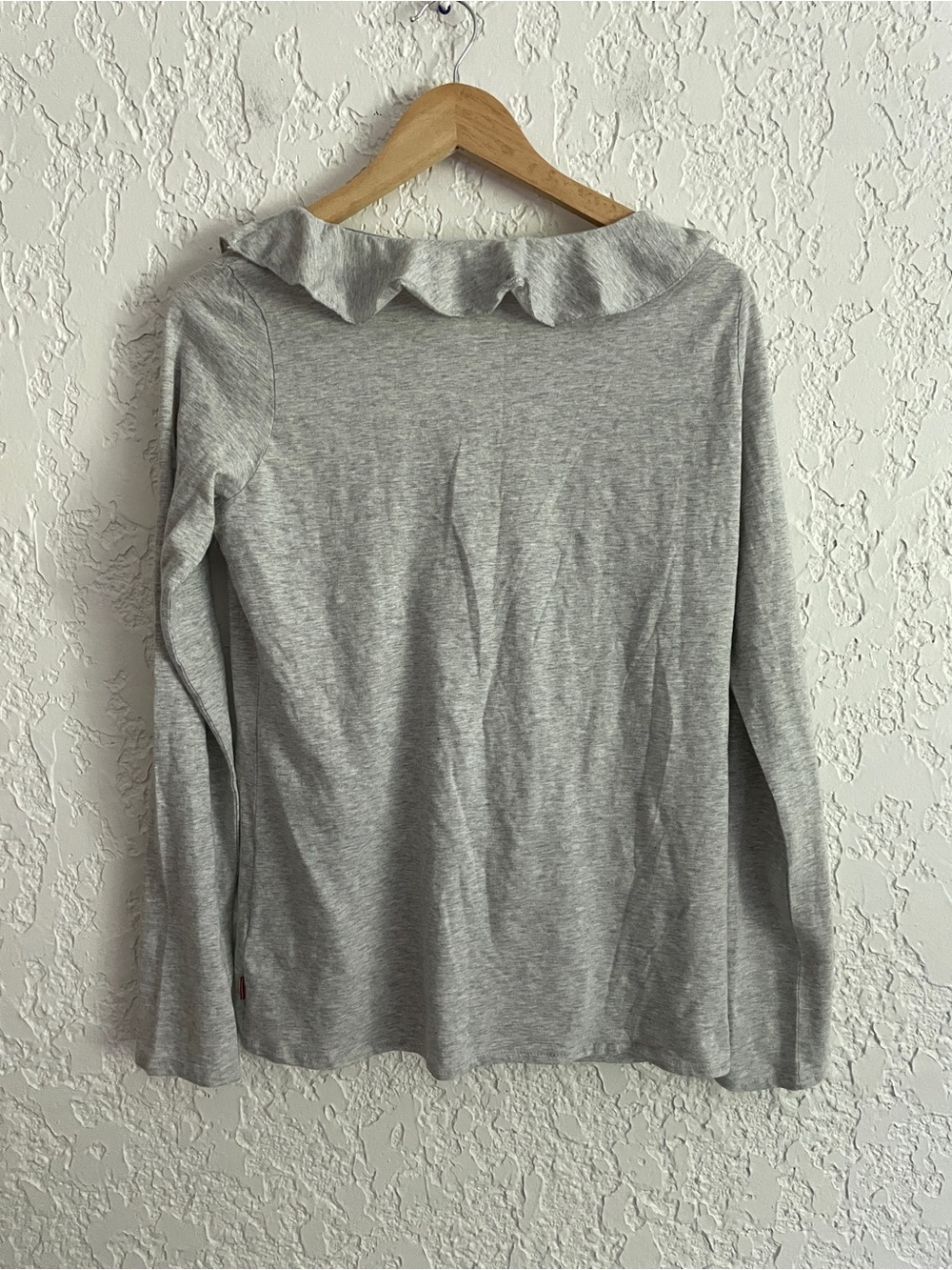 Ralph Lauren Polo Jeans RARE Vintage Y2K Romantic Ruffle Front Top - Picture 5 of 7